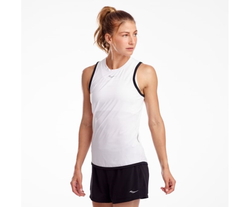 Tenis Saucony Drafty Tank Mujer Tops Ropa Blancas México MX-230-IS